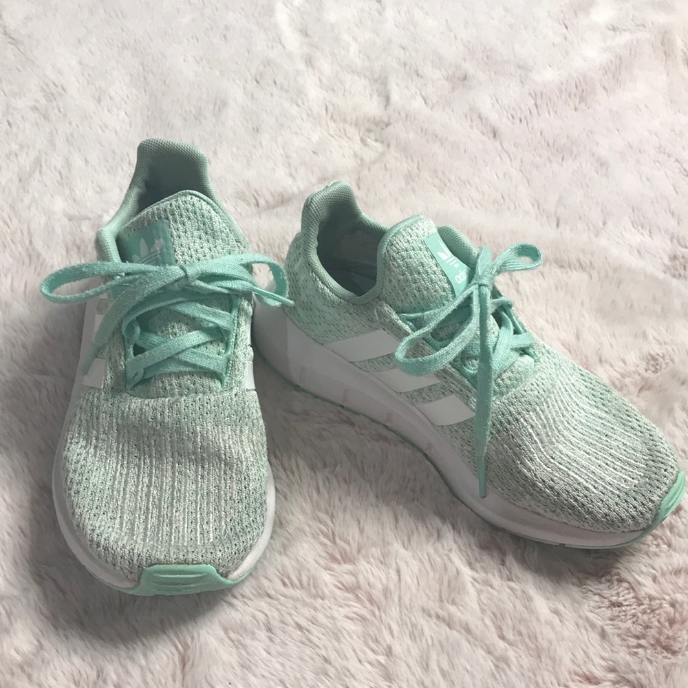 Mint green Adidas